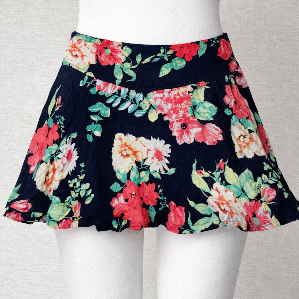 Ardene Flowy Floral Mini Skirt